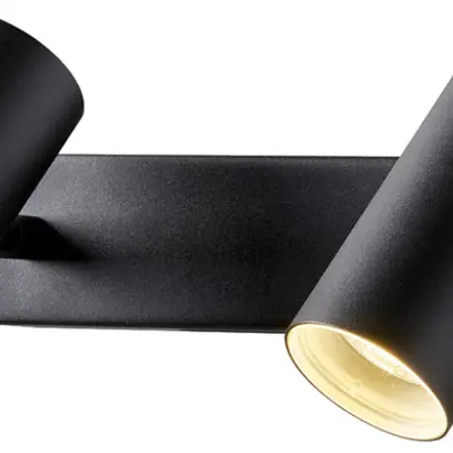 LED-Spot SLV NOBLO 12W 1460lm 930 DIM 240×105×127mm schwarz 2×Spot 