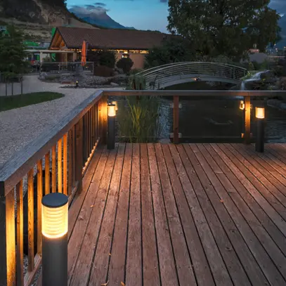 Tête d.lumin.LED SLV M-POL M Louver 11W 210lm 927/930 IP65 Ø122.6mm anthr. 