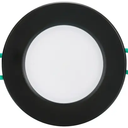 Bague décorative pour Downlight LED Sylvania START SPOT Bezel Ø89mm noir 3pcs 