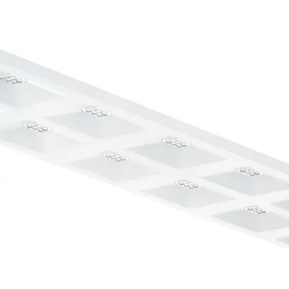 Plafonnier INC LED Sylvania Quadro 34W 4650lm 840 IP40 1195×395mm blanc 