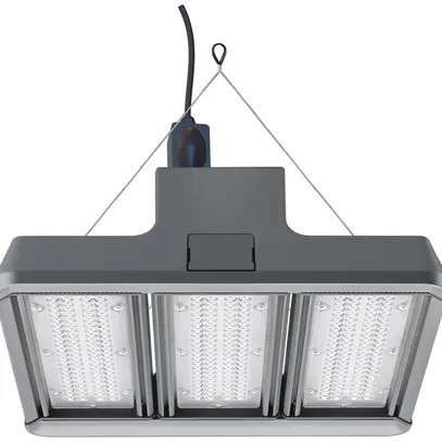 Proiett.capann.LED Sylvania Sylbay 165W 24000lm 840 IP65 30°×60° REG 410×386 