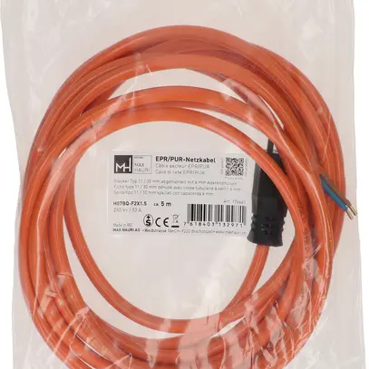 Anschlusskabel MH EXTEND PUR 10A 230V 2×1.5mm² Typ 11/frei 5m orange 