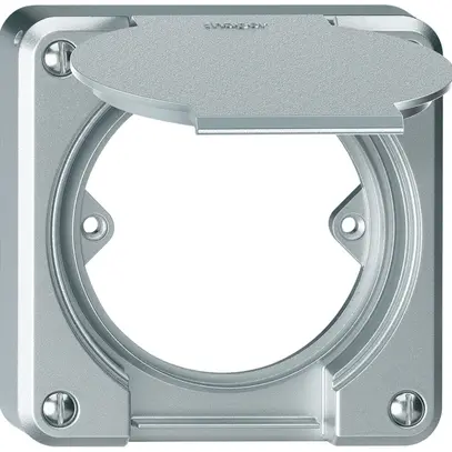 Partie supérieure robusto avec clapet aluminium 2 points avec disque de réduc. 