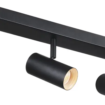 Spot LED SLV NOBLO 19W 2350lm 927 VAR 400×105×127mm noir 3×Spot 