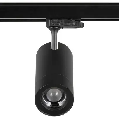 Projecteur LED Sylvania Lenzo Large 30W 1925lm 930 VAR 3ph 18°…50° Ø75 noir 