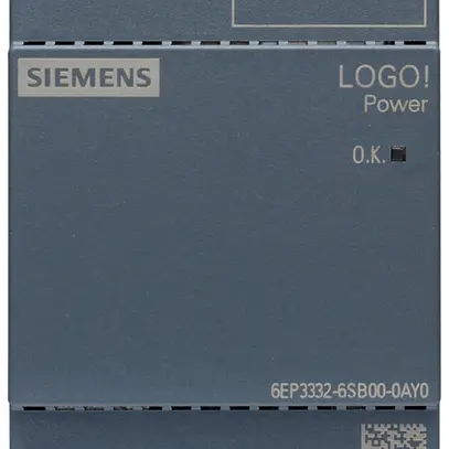 Alimentazione Siemens LOGO!POWER, IN:100…240VAC, OUT:24VDC/2.5A, 3UM 