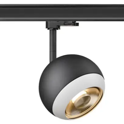 Spot SLV LIGHT EYE 150 GU10 1×13W VAR AD3PH Ø150mm noir 