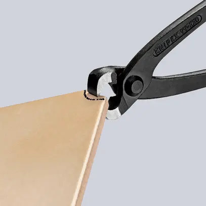 Tenailles russes KNIPEX 220mm noir atramentisée 