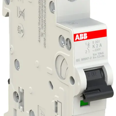 Disjoncteur ABB S201-K2 2A 6kA 