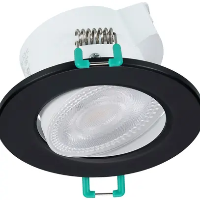 Spot LED INC Sylvania SYLSPOT 5.5W 550lm 827…840 IP44 38° VAR Ø87 noir 
