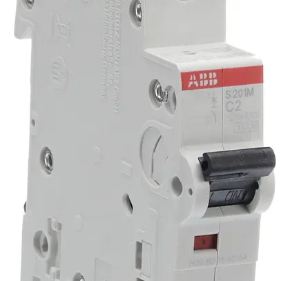 Disjoncteur ABB S201M-C2 2A C 10kA 