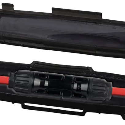 Manchon de jonction Raytech SOLARCOVER-4 avec gel 164×43×30mm IP68 2 pièces 