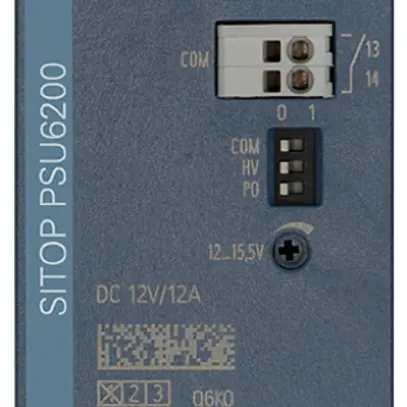 Alimentation Siemens SITOP, IN: 120…230VAC (120…240VDC), OUT: 12VDC/12A 