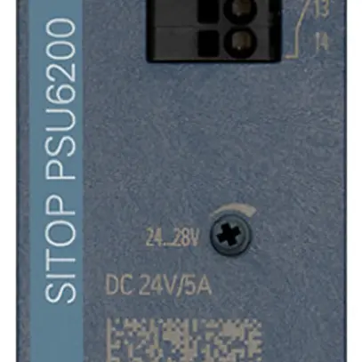 Alimentazione Siemens SITOP, IN: 120…230VAC (120…240VDC), OUT: 24VDC/5A 