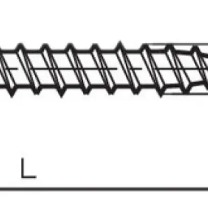 Vis à bois tête ronde 3.9×90mm zing. 