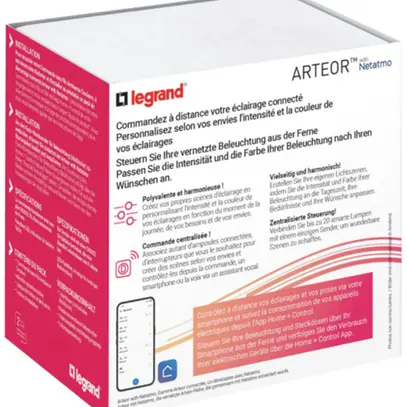 Kit di estensione Legrand Arteor with Netatmo 1×Multicolor 1×3L×2.5mm² 