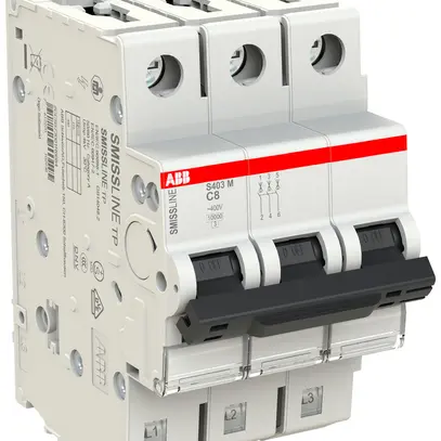Leitungsschutzschalter SMISSLINE TP S 3×8A C 10kA 