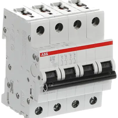 Disjoncteur ABB S204-B 16 16A B 6kA 