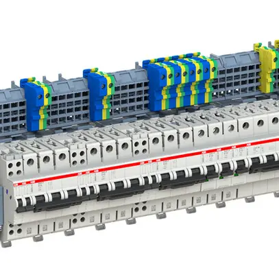 Stecksockel SMISSLINE TP Power Bar System 250A, 8 Module 