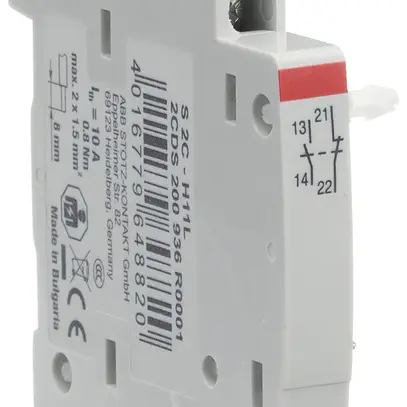 Contatto ausiliare ABB 1Ch+1R 