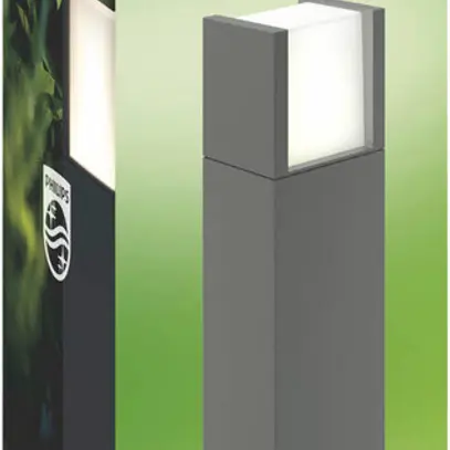 Apparecchio bollard LED Arbour 6W 2700K 100×400×100mm IP44 antracite 
