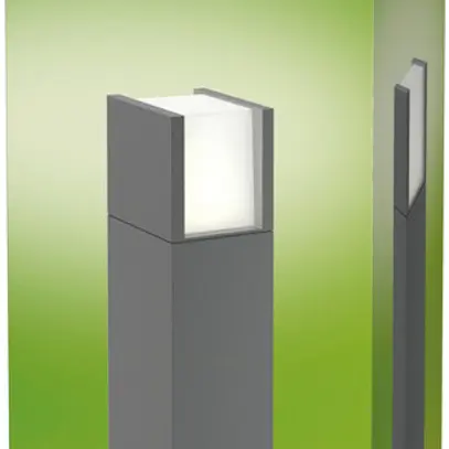 Borne lumineuse LED Philips Arbour 800lm 3000K IP44 400mm anthracite 