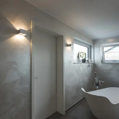 LED-Wandleuchte SLV LOGS IN, 12W 230V 2000…3000K 490lm IP20 alu/weiss 