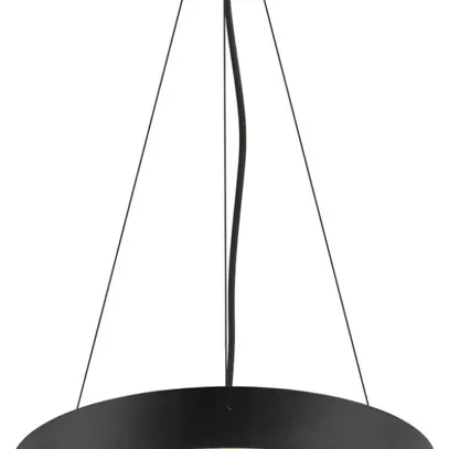 Plafonnier/applique LED SLV DECONA 42 23W 2260lm 927/930 IP44 VAR Ø420 noir 
