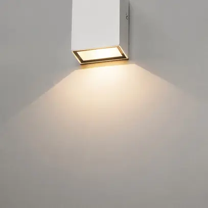 Lampada a muro LED SLV QUAD 1, 3W 290lm 3000K IP44 bianco 