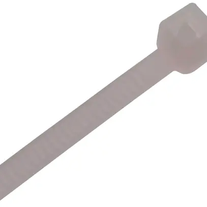 Fascetta nylon 3.6×136mm bianco in scat. con 1000 pzz. 