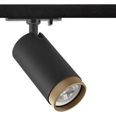 Spot SLV GRIP L GU10 1×6W VAR AD1PH Ø57mm noir 