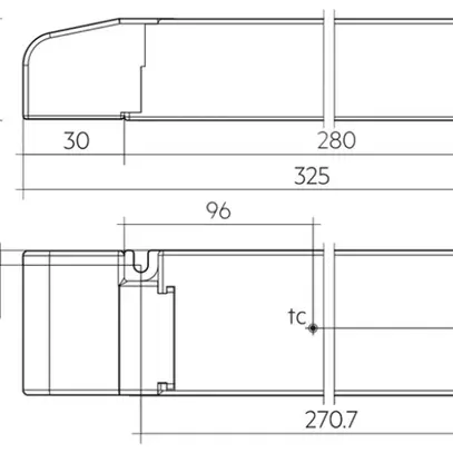 Convertitore LED Tridonic LC 20…200W 48V DALI DSI REG 