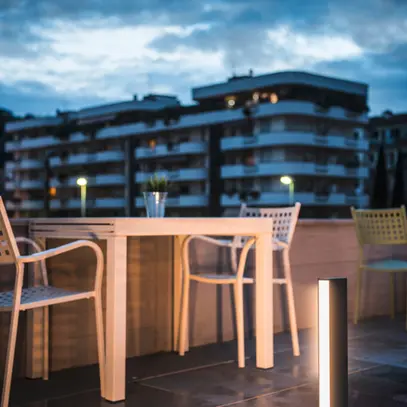 Lampadaire LED SLV H-POL, 15W 700lm 3000K IP55 anthracite 