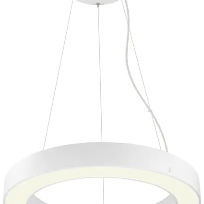 Lampada sospesa LED SLV MEDO RING 60 27W 3750lm 930/940 REG Ø600mm bianco 