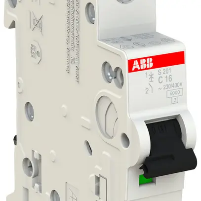Disjoncteur ABB S201-C16 16A C 6kA 
