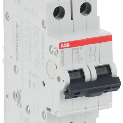 Disjoncteur SMISSLINE TP S 2×20A C 10kA 