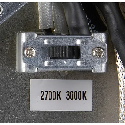 Luminaire suspendu LED SLV ONE FLAT 23W 1900lm 927/930 VAR Ø600 blanc 