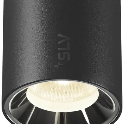 Spot LED SLV NUMINOS XS 1×8.7W 750lm 940 20° DALI 48V AD Ø50mm noir/argent 