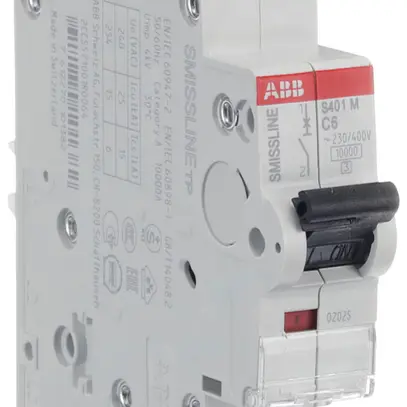 Leitungsschutzschalter SMISSLINE TP S 1×6A C 10kA 