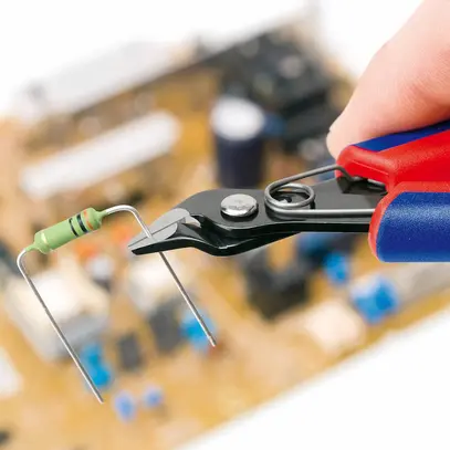 Pince coupante électronique KNIPEX Super Knips, 125mm gaines bi-matière 
