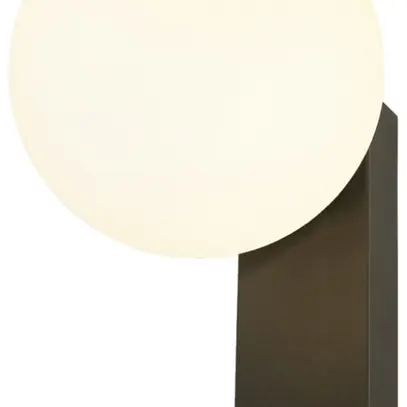 Applique SLV SUN G9 1×40W Ø120×255×40mm rond noir 