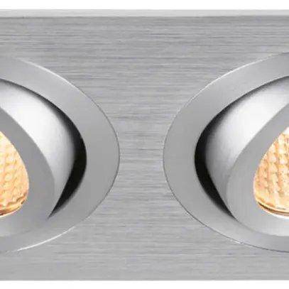 Scatola vuota SLV NEW TRIA alluminio 170×90mm alluminio 2×Spot 