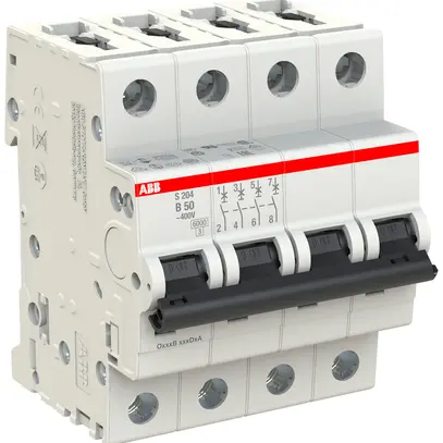 Disjoncteur ABB S204-B 50 50A B 6kA 