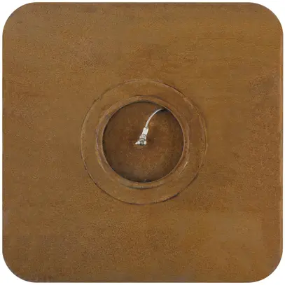 Abat-jour SLV RUSTY MANA 280×280×15mm rouille 