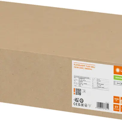 LED-Strahler LEDVANCE FLOODLIGHT 130W 19000lm 830 IP66 45×140° DALI 492×361mm 