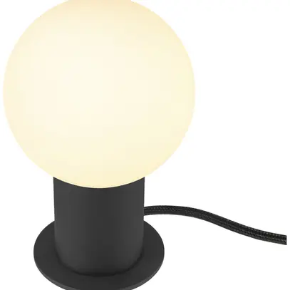 Tischleuchte SLV VARYT E14 1×6W Schalter Ø90×90mm schwarz 
