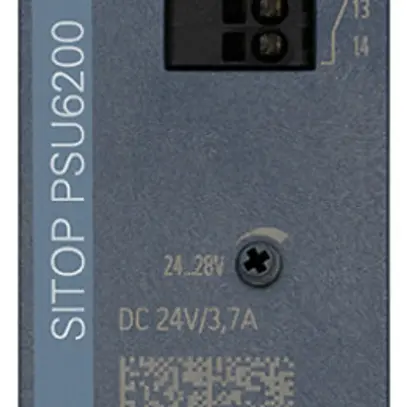 Alimentazione Siemens SITOP, IN: 120…230VAC (120…240VDC), OUT: 24VDC/3.7A 