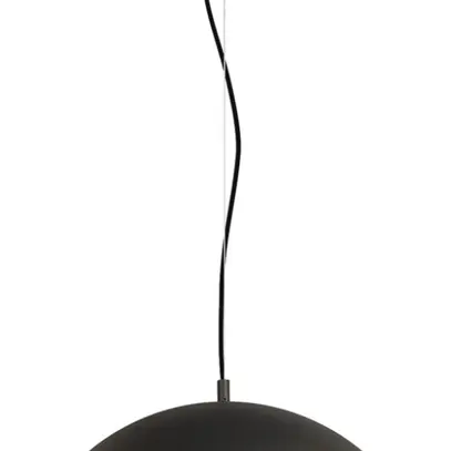 Lampada sospesa SLV FORCHINI M 50 E27 1×40W REG Ø500mm nero/oro 