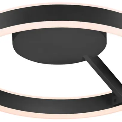 LED-Decken-/Wandleuchte SLV ONE 40 CW 14W 450lm 927/930 DALI Ø400 schwarz 