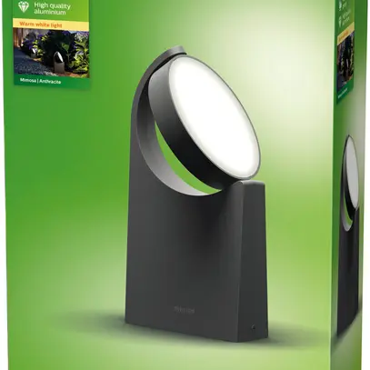 Borne lumineuse LED Philips Mimosa 630lm 2700K IP44 185mm orientable 